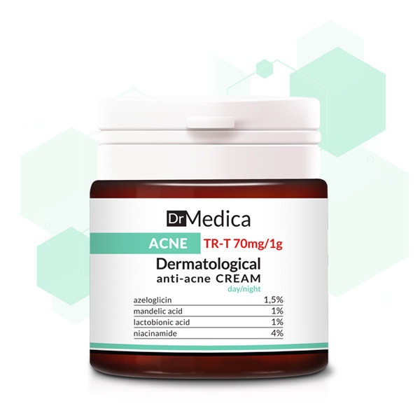 Bielenda DR MEDICA ACNE Dermatológiai akné elleni arckrém nappalra és éjszakára - 50 ml