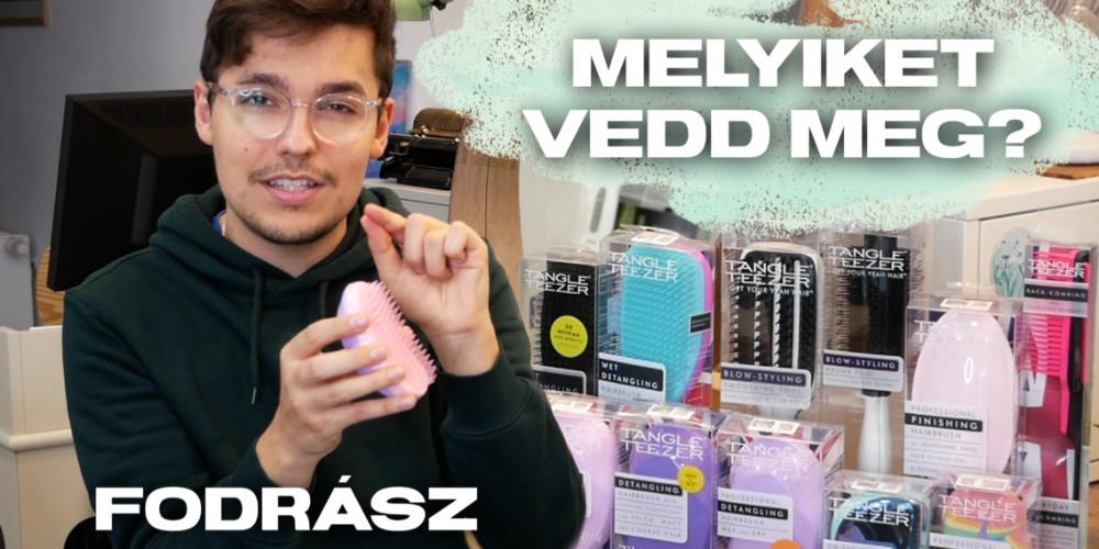 Bencze Máté: így szárítsd a hajad Tangle Teezer hajkefével