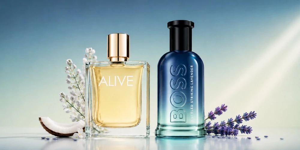 Hugo Boss - Parfüm variációk levendulára