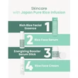 Kép 3/3 - Yoskine Japan Pure Rice Infusion arctisztító hidrogél - 150 ml