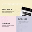 Kép 2/6 - Coxir Black Snail Collagen arckrém 50 ml