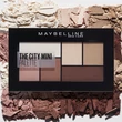 Kép 4/6 - Maybelline New York Szemhéjpúder paletta Mini City Palette - Nr. 480 Matte About Town