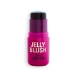 Kép 1/5 - Revolution Jelly Blush Stick Lip and Cheek Stain Cherry Red