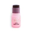 Kép 1/4 - Revolution Jelly Blush Stick Lip and Cheek Stain Peach Orange