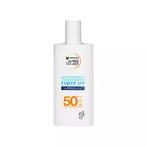 Garnier Ambre Solaire Sensitive Advanced Super UV Fluid Fényvédő Arca SPF 50+, 50 ml