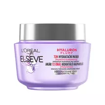 L'Oréal Paris Hyaluron Plump akár 72 órás hidratáló hajpakolás hialuronsavval, 300 ml