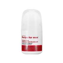 Recipe For Men Alcohol Free Antiperspirant Deodorant (Roll-On) Dezodor 60ml