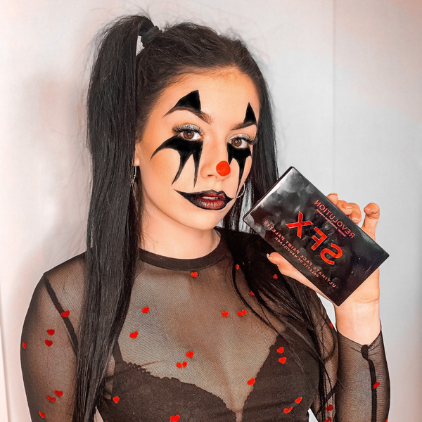 Bohóc smink Halloweeen