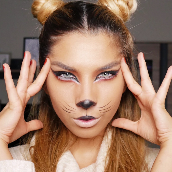 Cicás smink Halloween