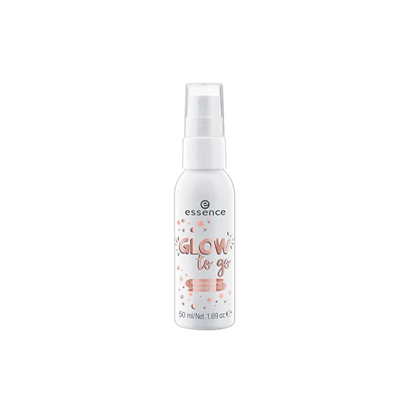 essence glow to go illuminating setting fixáló spray