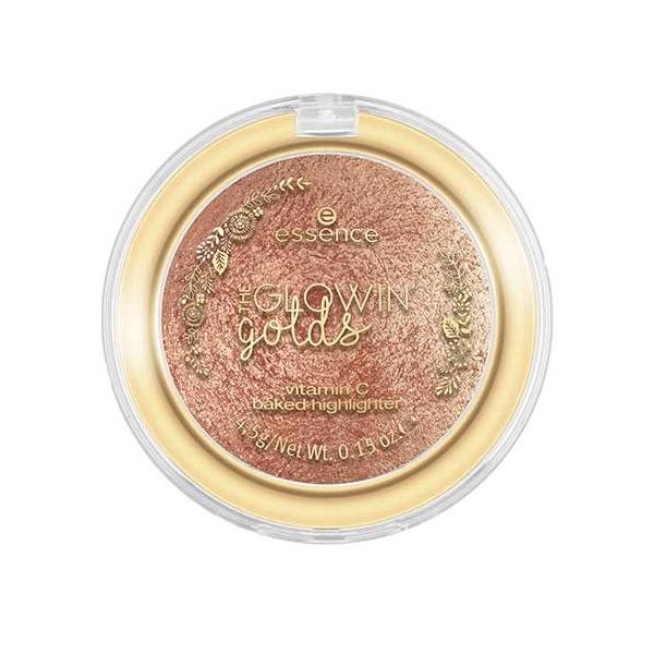 essence the glowin' golds C-vitaminos égetett highlighter
