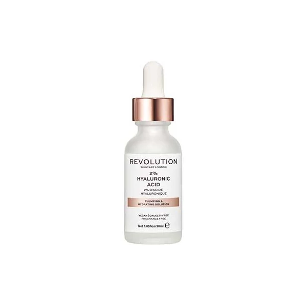 Revolution Skincare 2% Hyaluronic Acid Hialuronsavas Hidratáló szérum 30ml