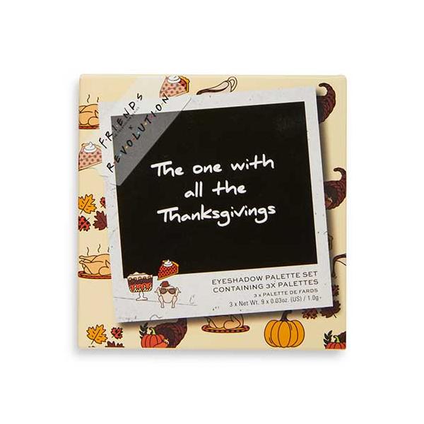 Revolution X Friends The One With All The Thanks Giving’s szemhéjpaletta szett