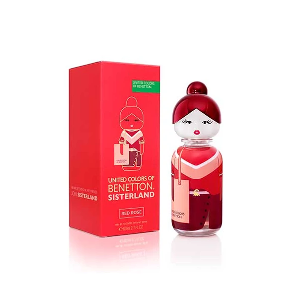 Benetton Sisterland Red Rose Edt Nőknek 80 ml