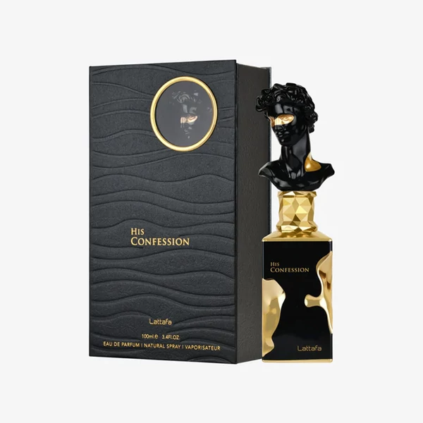 Lattafa His Confession Eau De Parfum Férfiaknak 100ml