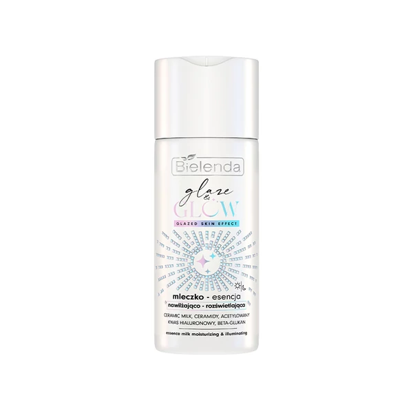 Bielenda GLAZE & GLOW Hidratáló és ragyogásfokozó tejes esszencia - 120 ml