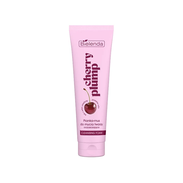 Bielenda CHERRY PLUMP Tisztító arclemosó hab - 130 g