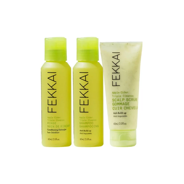 Fekkai Apple Cider TripleCleanse Travel Kit