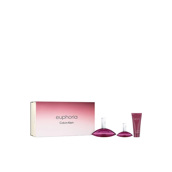 Calvin Klein Euphoria for Women Edp 100ml + Edp 30ml + Body Lotion 100ml illatszett