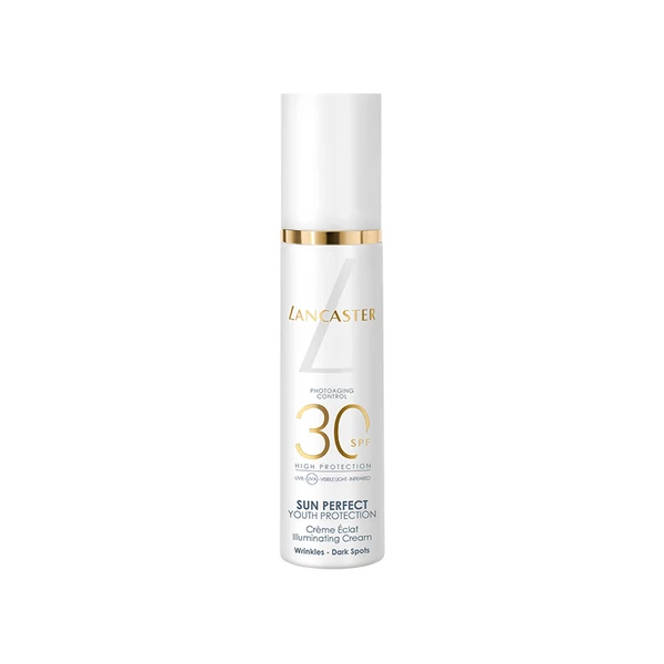 Lancaster Sun Perfect ragyogást fokozó fényvédő krém 50ml SPF30 '23