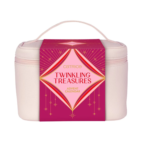 Catrice TWINKLING TREASURES Adventi Kalendárium + Neszeszer táska