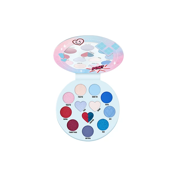 essence Harley Quinn eyeshadow palette 02