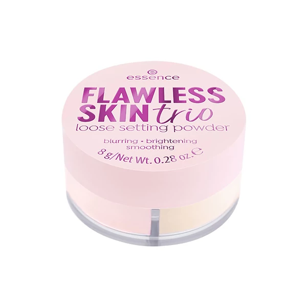 essence FLAWLESS SKIN trio loose setting powder 10