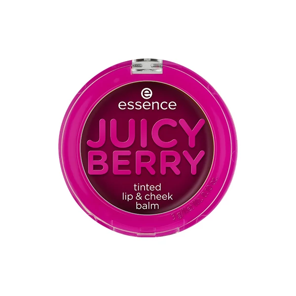 essence JUICY BERRY tinted lip & cheek balm