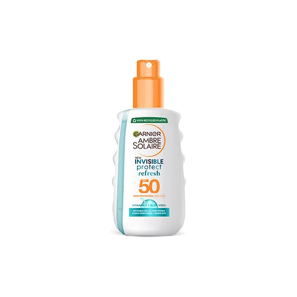 Garnier Ambre Solaire Invisible Protect Napozó Spray SPF 50, 200 ml