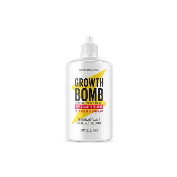 Growth Bomb Hair AHA-savas Fejbőrhámlasztó 100 ml