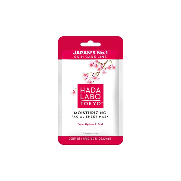 Hada Labo Tokyo Moisturizing Facial Sheet Mask - Hidratáló fátyolmaszk