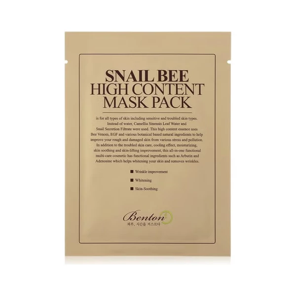 Benton Snail Bee High Content Mask Fátyolmaszk