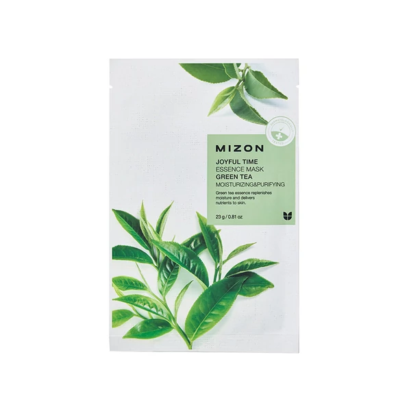 Mizon Joyful Time Essence Zöld Tea Fátyolmaszk 23 g