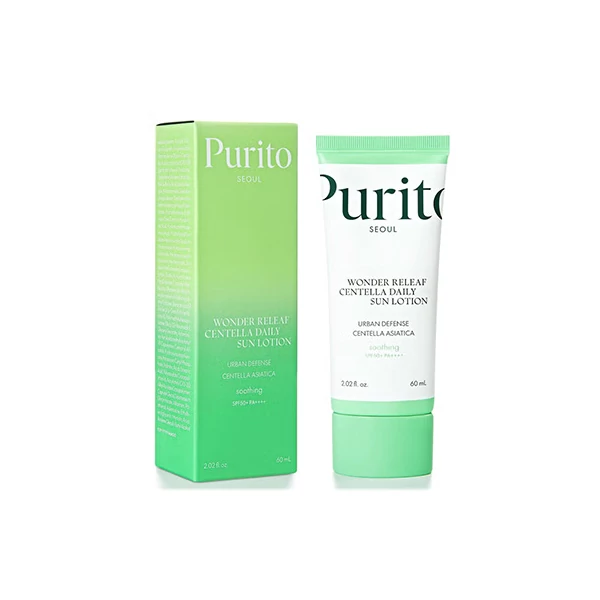 PURITO Wonder Releaf Centella Daily Sun fényvédő SPF50+ PA++++ 60ml