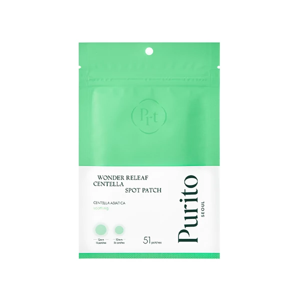 PURITO Wonder Releaf Centella tapasz pattanásokra - 51 tapasz