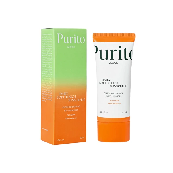 PURITO Daily Soft Touch Fényvédő SPF50+/ PA++++ 60 ml