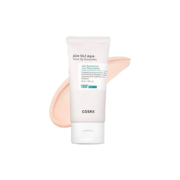 COSRX Aloe Aqua Tone-Up Fényvédő SPF50+PA++++ 50ml