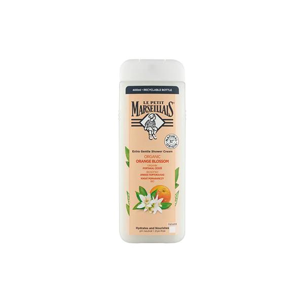 Le Petit Marseillais krémtusfürdő organikus narancsvirággal - 400 ml