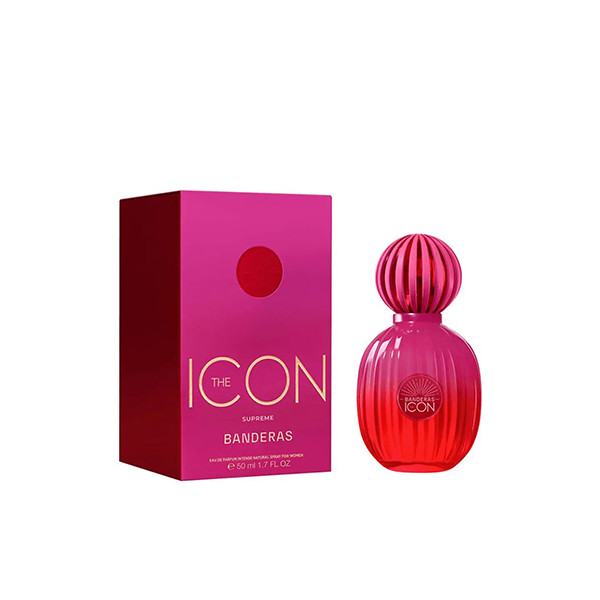 Banderas The Icon Woman Supreme Eau de Parfum – ámbrás-virágos női parfüm