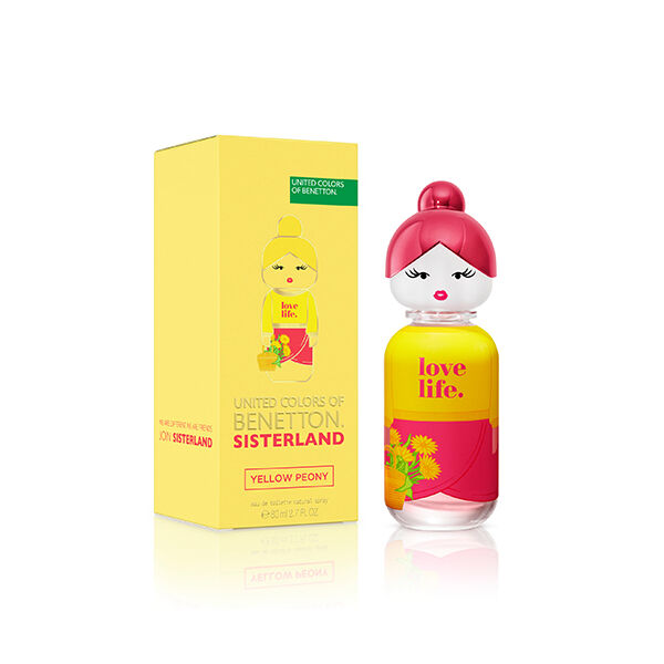 Benetton Sisterland Yellow Peony EdT 80 ml