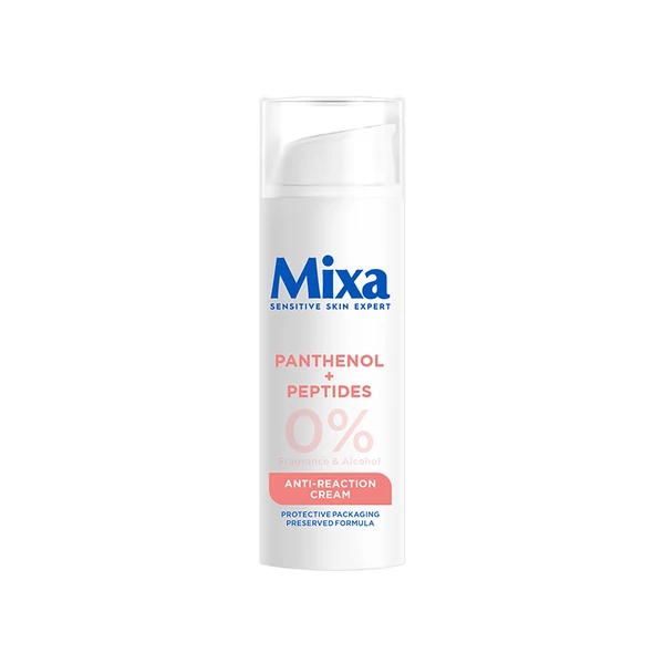 Mixa Anti-Reaction hidratáló, regeneráló krém panthenollal és peptidekkel 50 ml