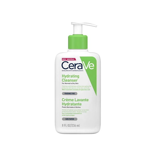 Cerave Hidratáló Arctisztító Krém 236 ml