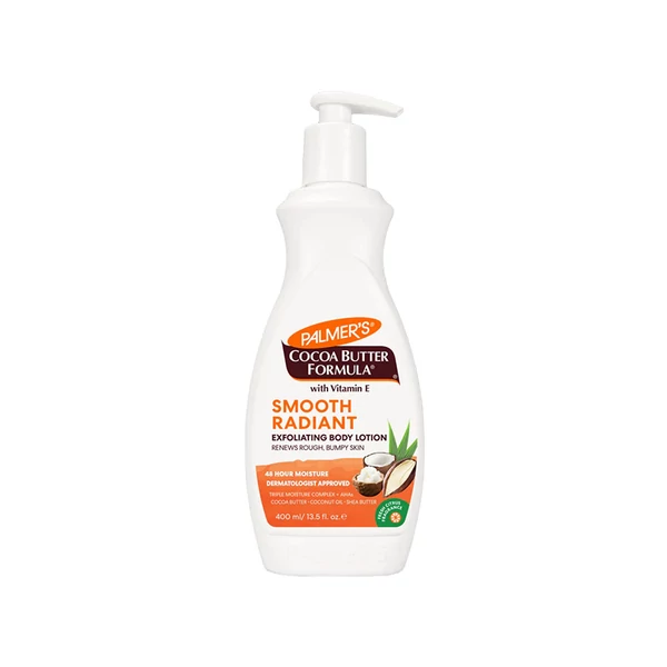 Palmer's Smooth Radiant Kakaóvajas Hámlasztó Testápoló 400 ml