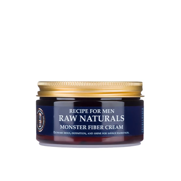 Raw Naturals Monster Fiber Cream Hajformázó Krém Dúsító Rostszálakkal 100ml