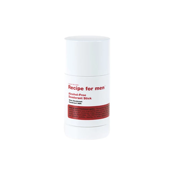 Recipe For Men Alcohol Free Deodorant Stick Dezodor 75ml