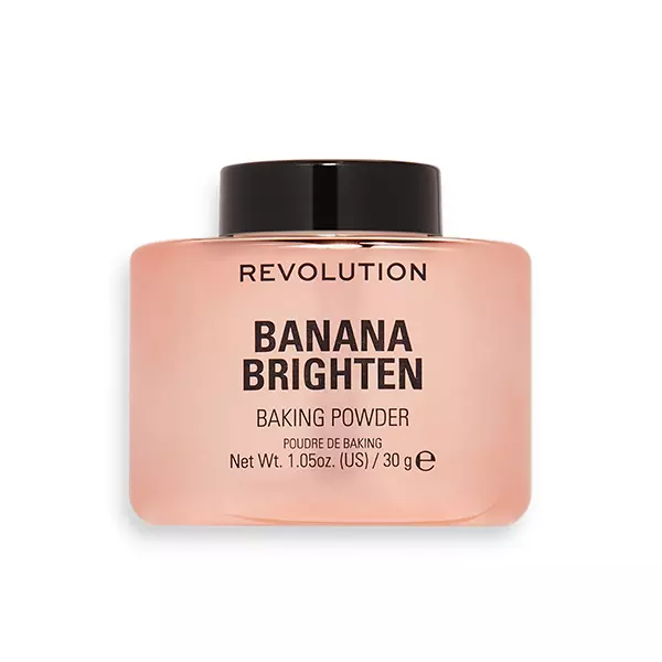 Revolution Banana Brighten Baking Powder Fixálópúder