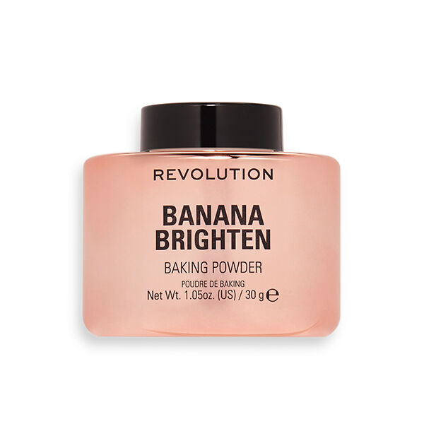 Revolution Banana Brighten Baking Powder Fixálópúder