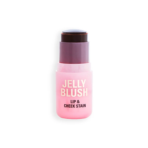 Revolution Jelly Blush Stick Lip and Cheek Stain Peach Orange