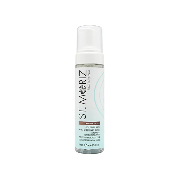 St. Moriz Professional Clear Tanning Mousse Színtelen Önbarnító Hab 200ml