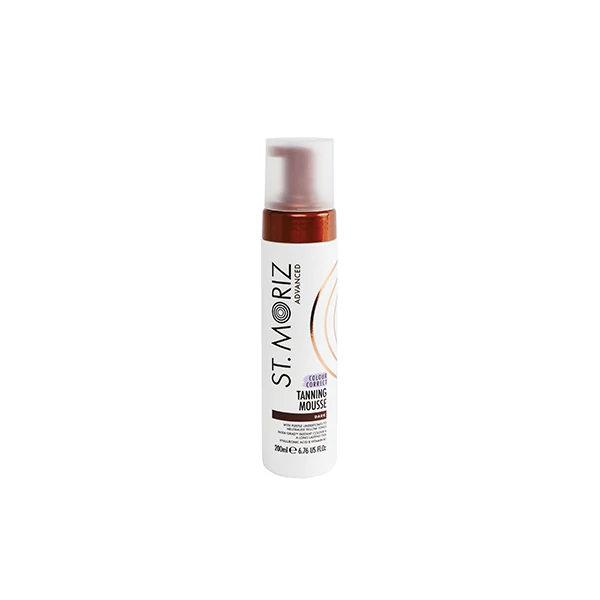 St. Moriz Advanced Színkorrekciós Önbarnító Hab - sötét